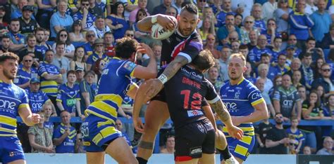 Matchday Info Salford Red Devils Host Warrington Wolves At The Aj