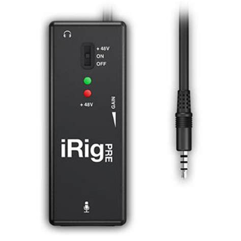 Ik Multimedia Irig Pre Mic Interface For Ios Devices Nearlynew