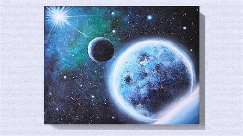Easy Galaxy Painting For Beginners Home Design