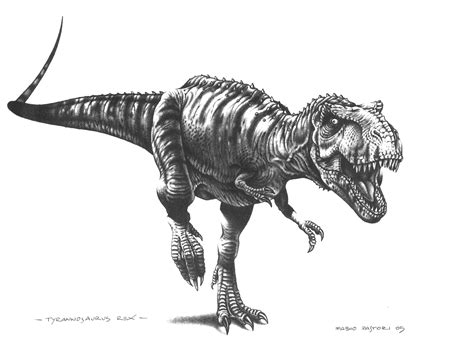 Tyrannosaurus Rex By Paleopastori Dinosaur Tattoos Dinosaur Drawing