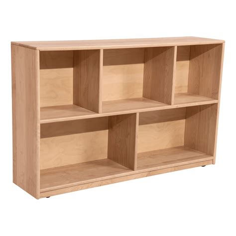 Sprogs Maple Five Section Classroom Shelving Unit At School Outfitters