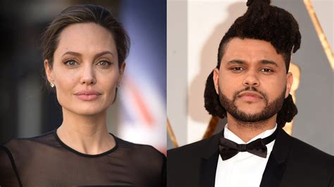 The Weeknd Fans Think His Rumored Love Angelina Jolie Is Subject Of New