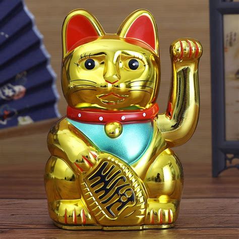Lucky Chinese Cat Good Luck Cat Retro Chinese Style