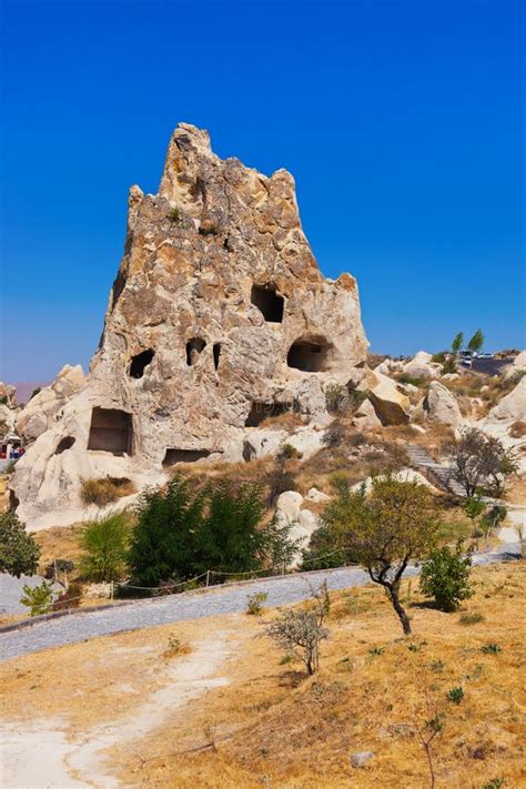 Goreme Cave City In Cappadocia Turkey Stock Image Image Of House