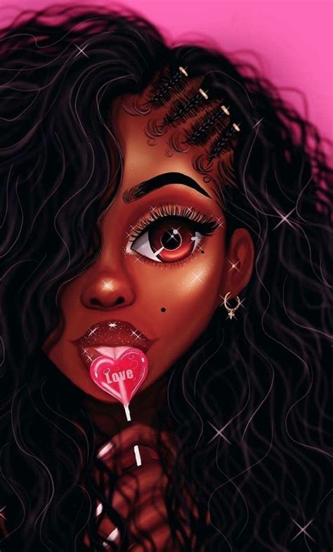 We handpicked 1,000 of the best cute wallpapers, free to download! Cute Black Girl Drawings Wallpapers - Wallpaper Cave