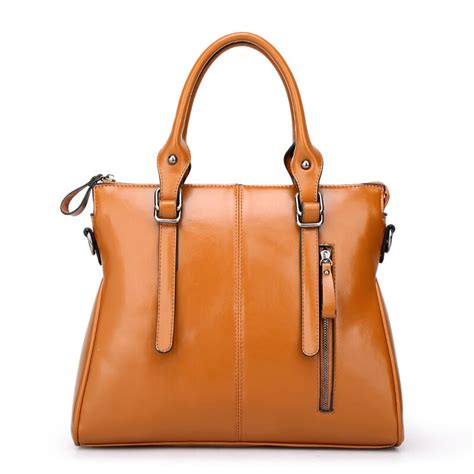 Women Handbags Pu Leather Vintage Shoulder Bags Female Briefcase High