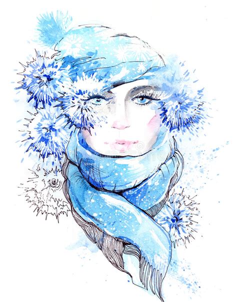 Winter Stock Abbildung Illustration Von Leute Illusion 68855263