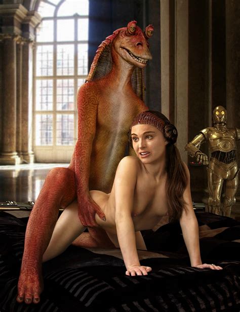 Star Wars Jar Jar And Padme Rule34 Unthemed No Category Pictures