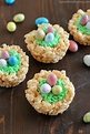 Easy Rice Krispies Easter Nests - Yummy Healthy Easy