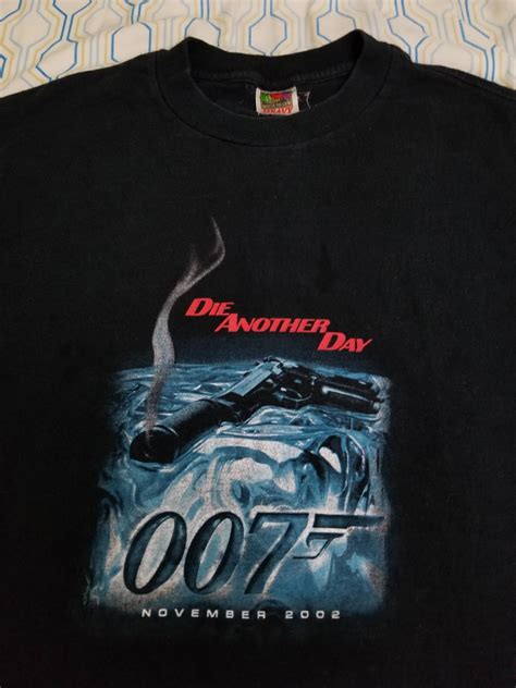 Vintage Vintage James Bond 007 Die Another Day Movie Promo T Shirt Grailed