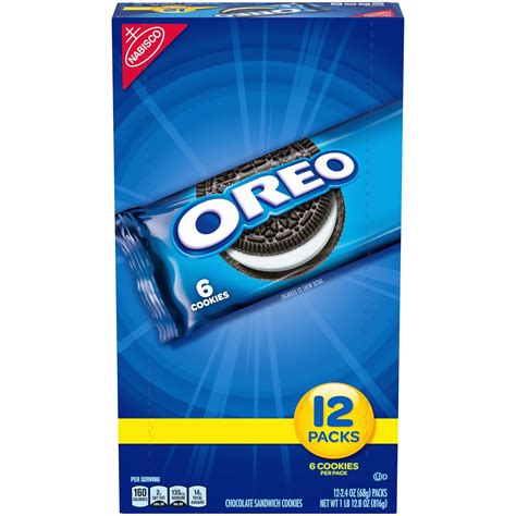 Nabisco Oreo Chocolate Sandwich Cookies 24 Oz 12 Count Walmart