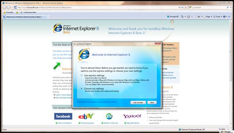 Internet Explorer 8 Web Browsers