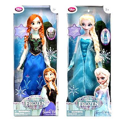 ELSA And ANNA Tall Frozen Singing Dolls Set EBay