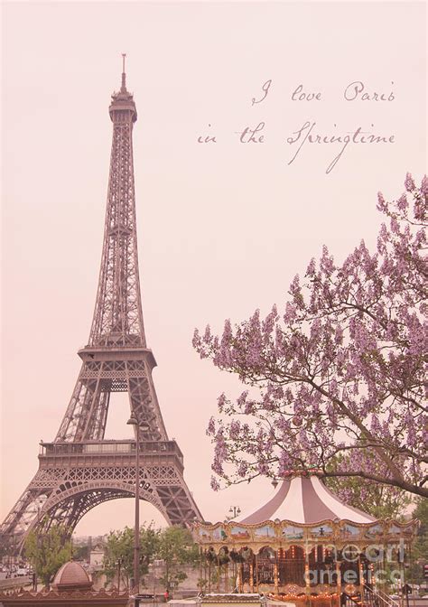 I Love Paris In The Springtime Photograph By Heidi Hermes