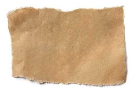 Torn Brown Paper Royalty Free Stock Photo Image