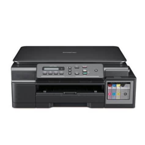 Input receptacle with a capability up to 100 sheets. BROTHER INKJET PRINTER DCP-J100+CISS (Print, Scan, Copy)