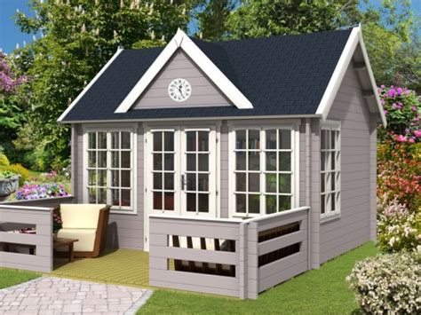 Von innen kommend adv —. Ideen für originelle Gartenhäuser