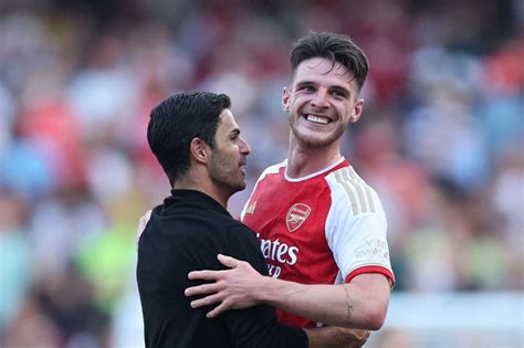 Arsenal Boss Mikel Arteta Gushes Over Declan Rice After Dramatic Win