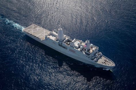 Hii Starts Fabrication Of Us Navys Th San Antonio Class Ship