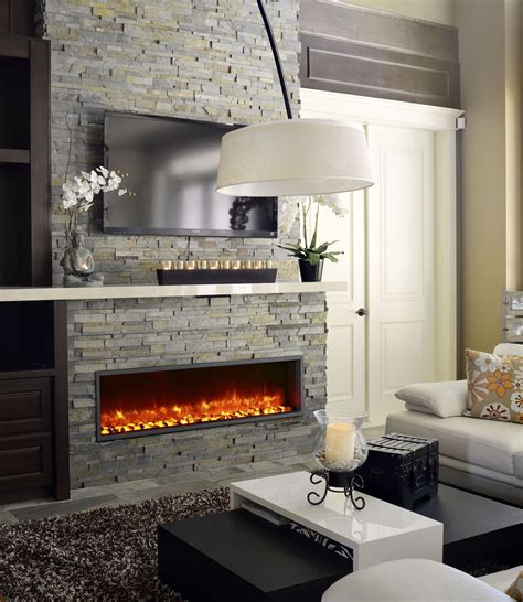 Dynasty 55 In Built In Led Electric Fireplace Built In