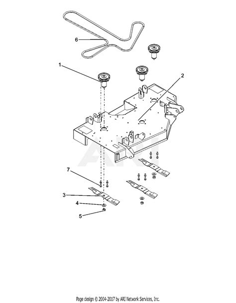 Ariens 915207 016000 Ikon X 42 Parts Diagram For Deck Belt