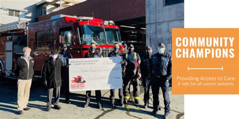 Port Moody Firefighters Charitable Society Volunteer Cancer Drivers
