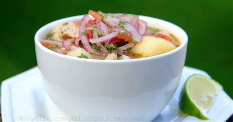 Receta Del Encebollado De Pescado