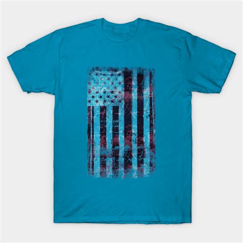 Distressed American Flag American Flag Merica Usa T Shirt Teepublic