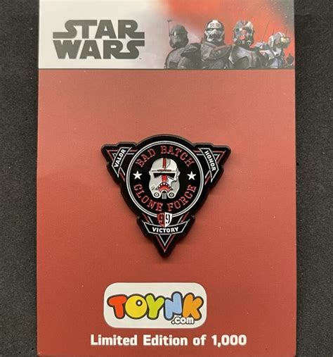 Star Wars The Bad Batch Clone Force Pin At Toynk Disney Pins Blog