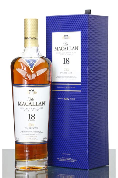 macallan 18 years old double cask 2020 release just whisky auctions