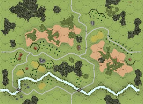 Custom Advanced Squad Leader Map Dungeon Maps Map Hex Map