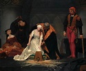 The Execution of Lady Jane Grey #6 Painting by Paul Delaroche - Pixels