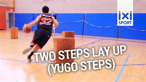 Two Steps Lay Up Jugo Steps Basketball Übung Basketball Guard Skills