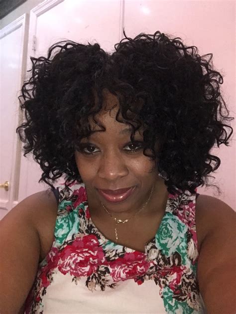 Want to do something really creative with your hair? Crochet Braids with curly weave | Curly weaves, Crochet ...