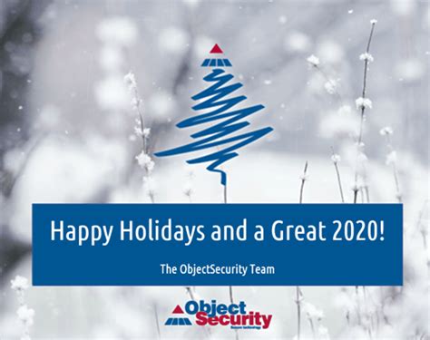 Happy Holidays 2019 Objectsecurity