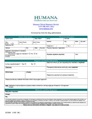 Free humana prior prescription (rx) software. 800 555 2546 - Fill Online, Printable, Fillable, Blank ...