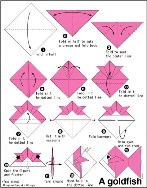 Origami Instructions Easy Arts And Crafts Ideas