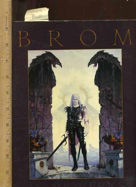 Art Of Brom The Darkwerks Oversized Pictorial Body Of Artist