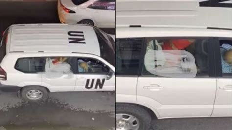 Un Sex Scandal Official Filmed With Alleged Sex Worker In Car Probe Launched After Video Goes