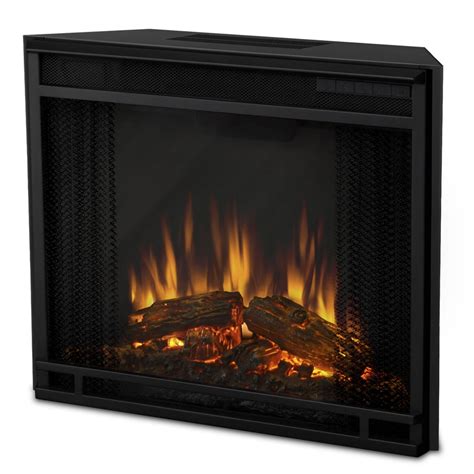Real Flame 2365 In Black Electric Fireplace Insert At