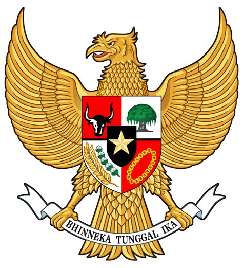 Logo Garuda Hitam Putih Png Cari Logo