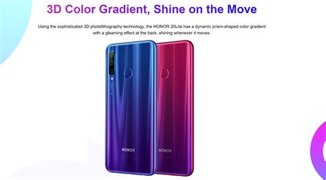 Global products smartphone honor 20 lite specs. เปิดตัว Honor 20 Lite มือถือ 3 กล้องความละเอียด 24MP มา ...