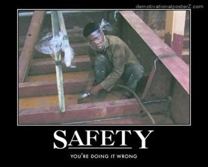 Here's some pictures of signs with a questionable use of quotation marks. Funny Workplace Safety Quotes. QuotesGram