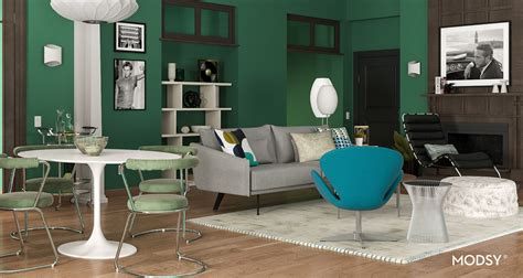 Order your very own realistic office background image, featuring your logo prominently on a wall. Will and Grace-Inspired Midcentury-Style Living Room | Try These Free Zoom Background Images ...