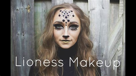 Lioness Makeup Tutorial Halloween Youtube