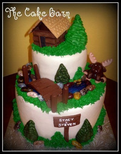 Maybe you would like to learn more about one of these? Log Cabin Cake | Cake decorating, Cake, Food
