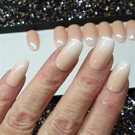 Baby Boomer Nude Ombre Nails Press On Nails False Nails Faux Etsy