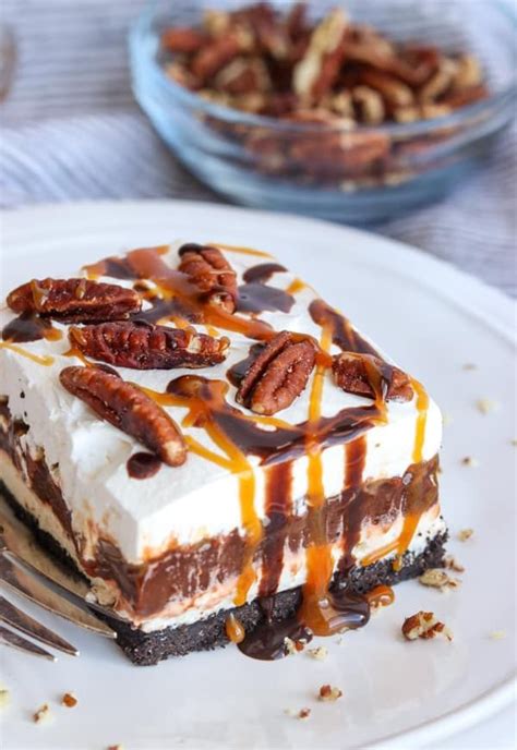 No Bake Turtle Dream Bars Dessert Days Of Baking And More In