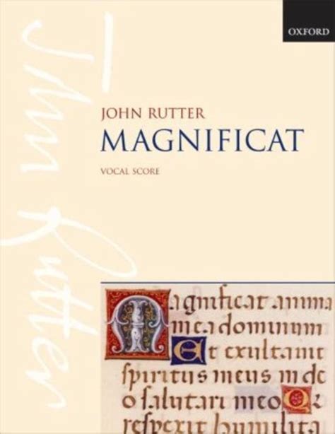 Magnificat 9780193380370 John Rutter Boeken