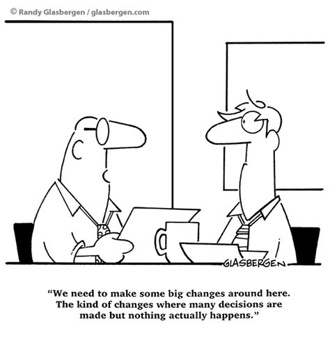 The way management treats associates. change management humor Archives - Glasbergen Cartoon Service
